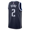 Muške NBA Dres Dallas Mavericks Kyrie Irving 2 Jordan 2022-23 Statement Edition Navy Swingman